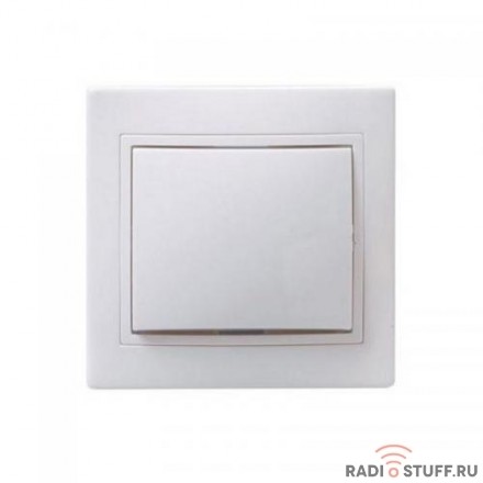 Iek EVK10-K01-10-DM ВС10-1-0-КБ Выключатель 1кл 10А КВАРТА (белый)