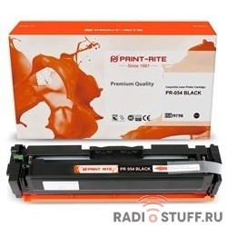 Картридж лазерный Print-Rite TFCA05BPU1J PR-054 BLACK 054 Black черный (3100стр.) для Canon LBP 621Cw/ 623Cdw/641Cw/643Cdw