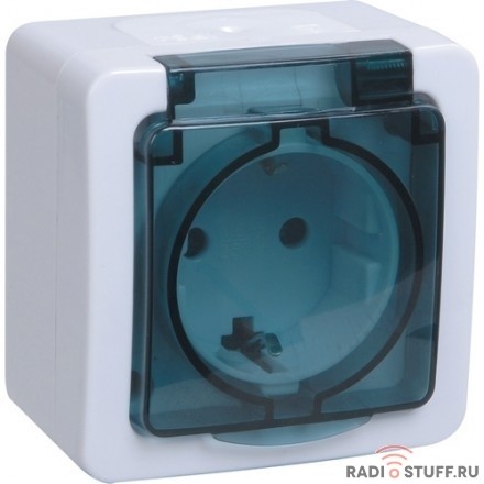 Iek ERMP12-K03-16-54-EC РСб20-3-ГПБд роз 1м с з/к о/у IP54 (цвет крышки:дымчатый) ГЕРМЕС PLUS