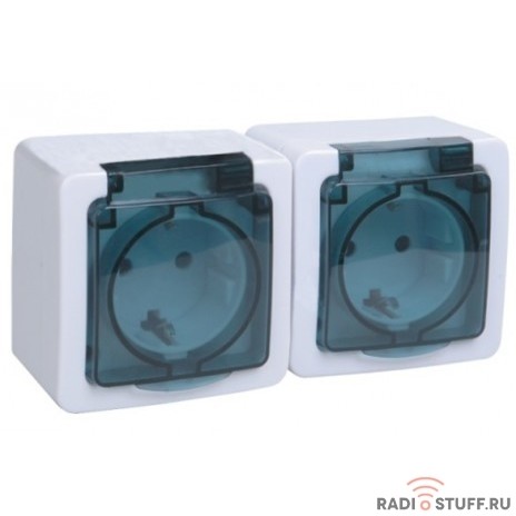 Iek ERMP22-K03-16-54-EC РСб22-3-ГПБд роз 2м с з/к о/у  IP54 (цвет крышки:дымчатый) ГЕРМЕС PLUS