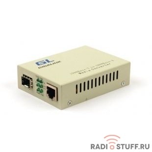 GIGALINK GL-MC-UTPG-SFPG-F Конвертер UTP-SFP, 10/100/1000Мбит/с в 1000Мбит/с (GL-GU-SFP-v2)